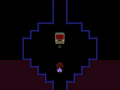 Mettaton barrant la route du protagoniste