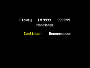 Omega Flowey screenshot Flowey's world.png