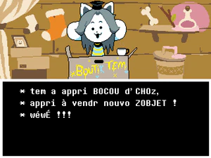 Tem Shop screenshot Temmie Armor (FR).png